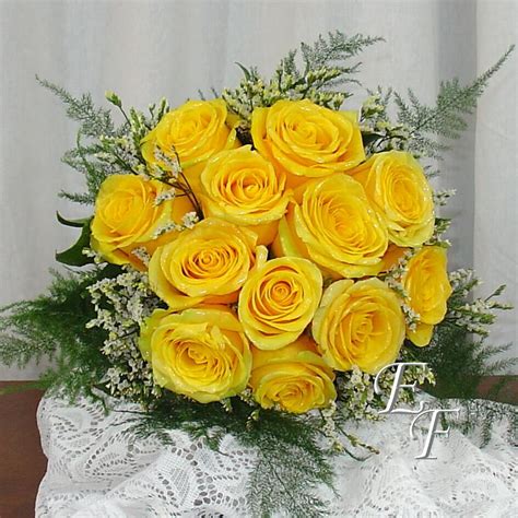 Yellow Rose Bouquet Wedding Ubicaciondepersonascdmxgobmx