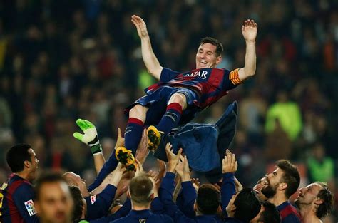 Lionel Messi Breaks The Spanish League Scoring Record Irish Mirror Online