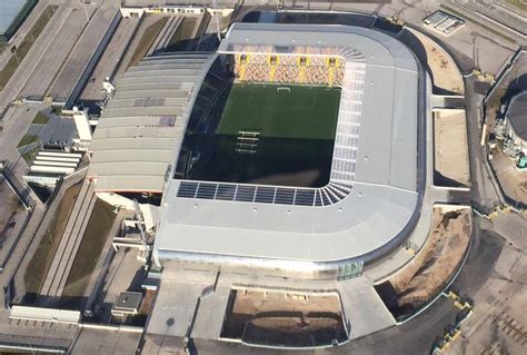 Italy Udinese Stadium Complete Renamed Dacia Arena