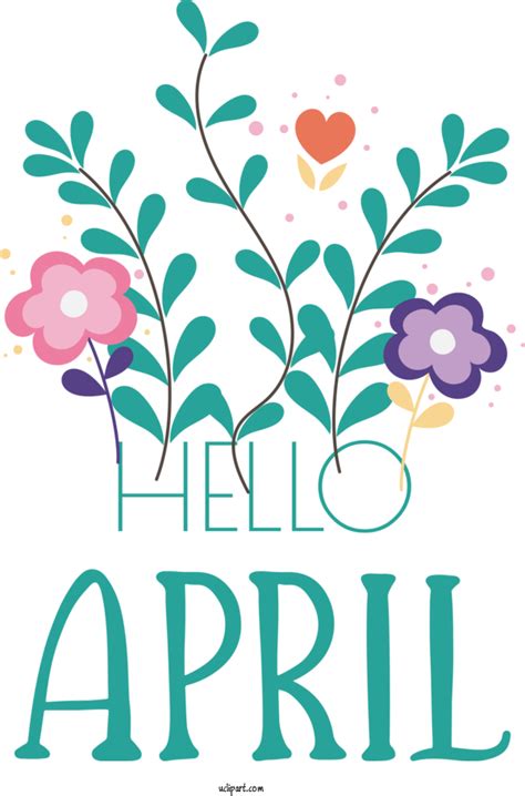 April Art Design Mothers Day Clip Art For Fall Drawing For Hello April