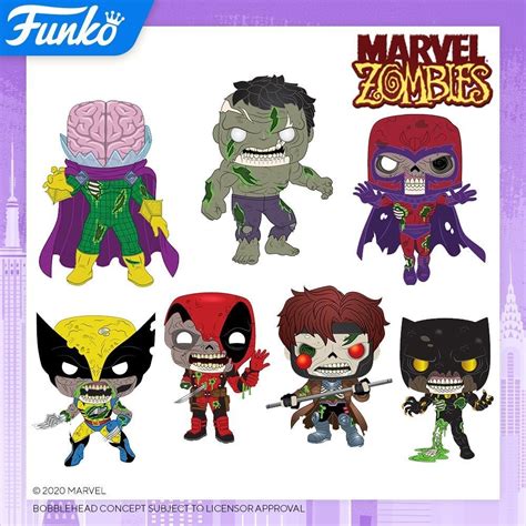 Marvel Zombies Back In Game The Release Of New Funko Pop Figures