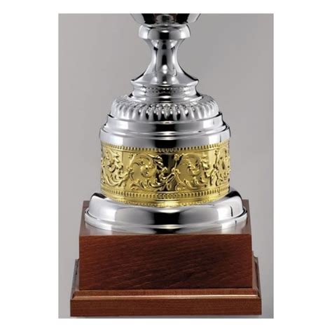 780mm Large Silver Trophy With Gold Plated Detail Awards Trophies