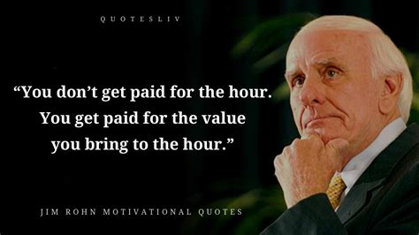 Jim Rohn Quotes On Success Habits And Achieving Your Goals Youtube