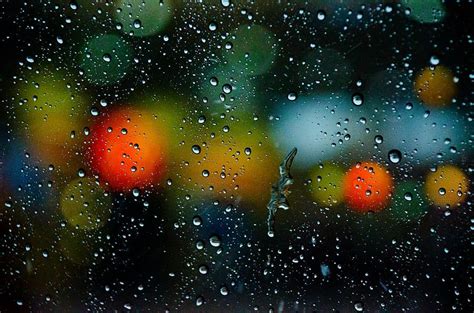 Rainy Wallpaper Hd Wallpaper Photo Bokeh Night Rain Bokeh