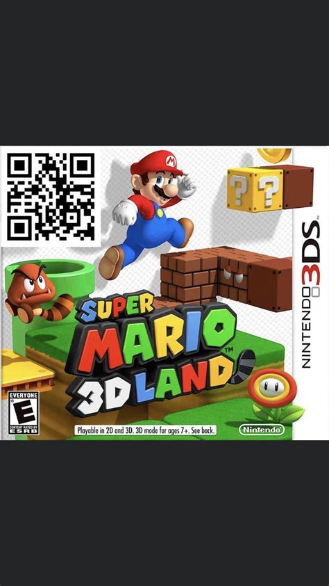 (3ds/2ds) Super Mario 3D Land,I downloaded worked fine : 3dsqrcodes