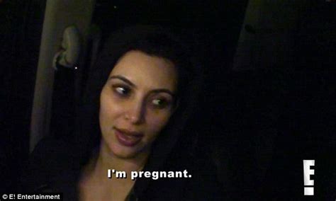 Kim Kardashian Pregnancy Confession