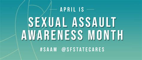 Sexual Assault Awareness Month 2022 Health Promotion And Wellness
