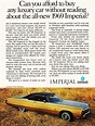 1969 Chrysler / Imperial LeBaron coupe ad | CLASSIC CARS TODAY ONLINE