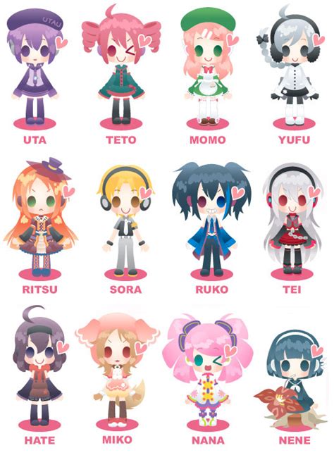 names listed above ⬆️ vocaloid characters vocaloid funny anime