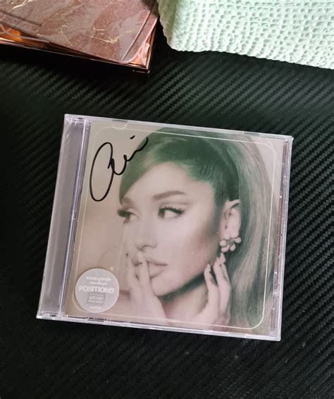 Ariana Grande Signed Positions Cd Hobbies And Toys Music And Media Cds