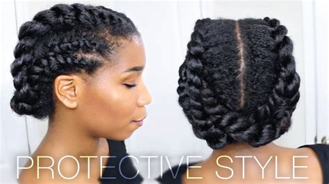 It's not braids but it's a gorgeous short style full of caramel curls. These 2 Protective Natural Hairstyles Prove That Versatile ...