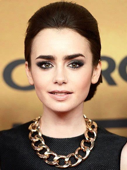 Lily Collins Step Up Your Smokey Eye Game With Celeb