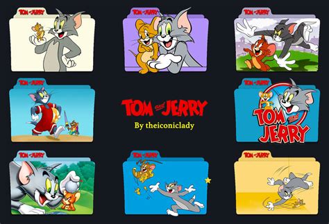 Tom And Jerry Folder Icons By Theiconiclady On Deviantart
