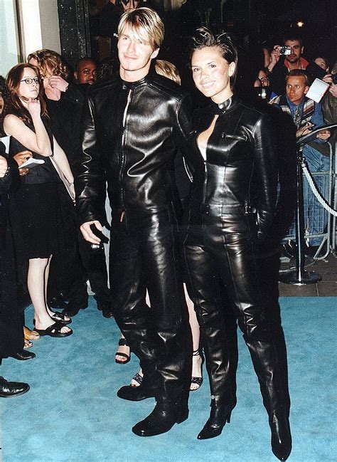 Geri Halliwell Wears All Leather For Night Out With Mel B Daily Mail Online