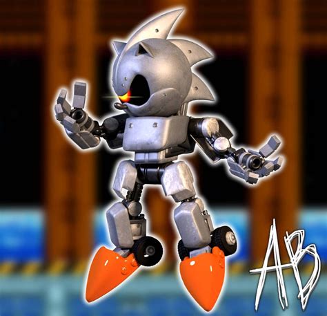 Blender Silver Sonic By Anthonyblender On Deviantart Sonic Sonic
