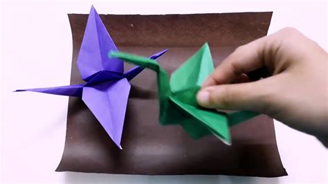 Folding Paper Cranes Origami 🦆 Easy Origami Crane Instructions Easy