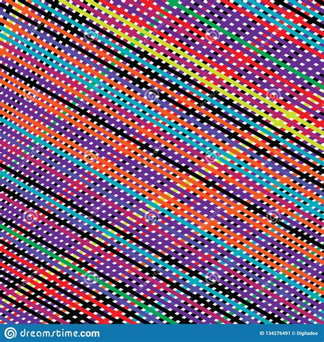 Abstract Rainbow Spectrum Colorful Mesh Grid Geometric Background