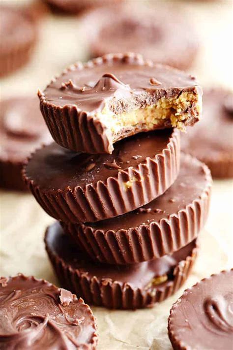 If your granola has large clusters, crush them with a rolling pin. Homemade Reese's Peanut Butter Cups | The Recipe Critic