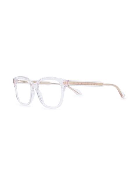 shop gucci eyewear clear frame glasses with express delivery farfetch