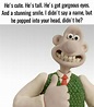 He's made of clay | Wallace and Gromit / Wensleydale | Know Your Meme