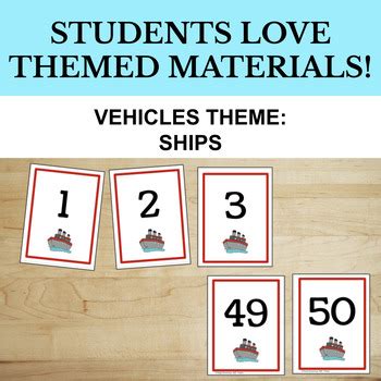 Fixed costs for 10,000 units are $5,000. Number Cards 1-50: Vehicle Theme by Paisley Schoolhouse | TpT