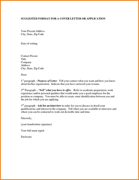 Use a formal tone to write your scholarship application cover letter and employ a clear, concise, structured flow. 3 Paragraph Cover Letter Template - Resume Format ...
