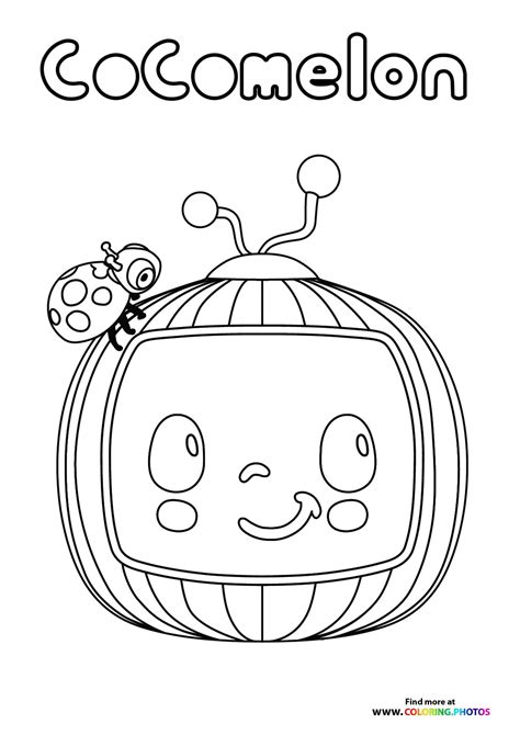 Cocomelon Coloring Pages Free Print Or Download Of Cocomelon Sheets