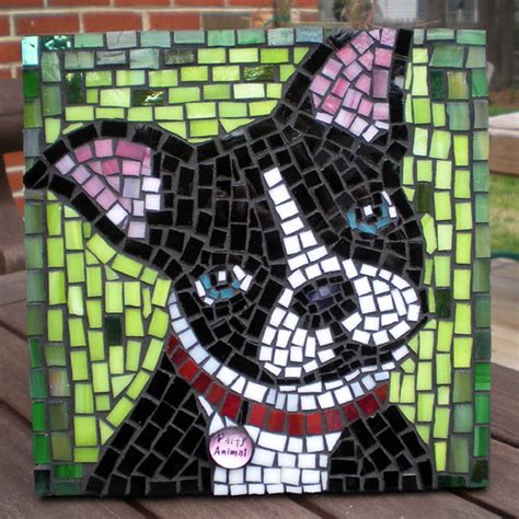 Dog Mosaics Art Dog Blog