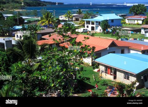 Fijian Village Queens Road Fiji Stock Photo Alamy