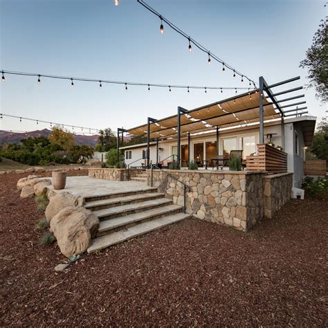 Topa Topa Foothills Landscape Ojai Ca Contemporary Patio Los