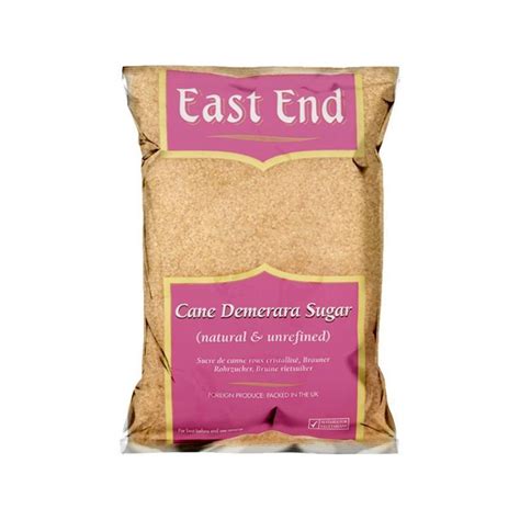 East End 2kg Cane Demerara Sugar Natural And Unrefined
