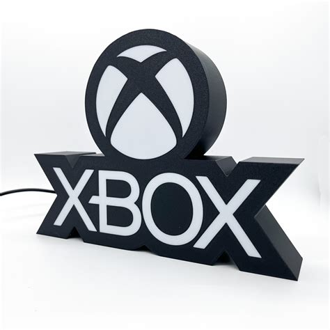 Xbox Light Box Logo By Soulrider911 Download Free Stl Model