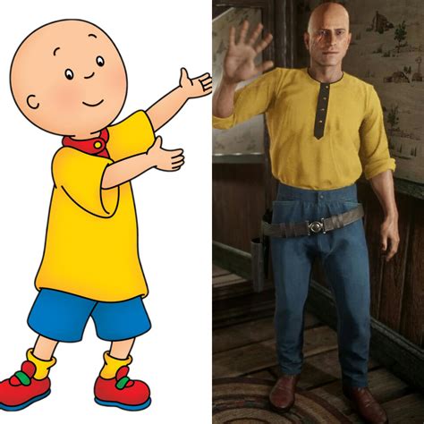 Caillou In Red Dead Redemption 2 Everyone Needs To Make Their