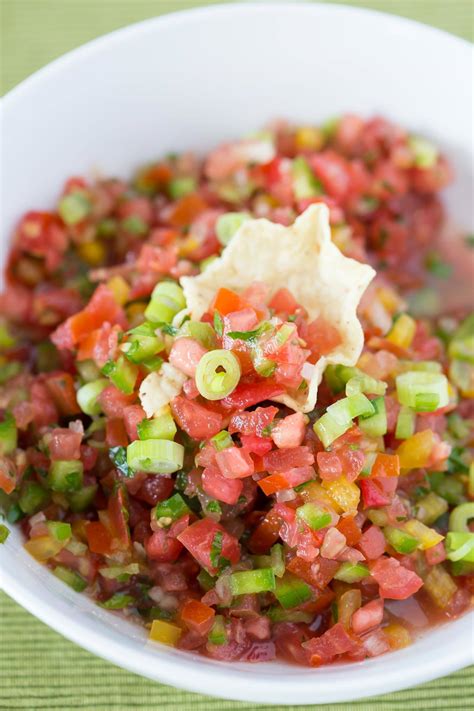 Fresh Tomato Salsa Garlic Matters