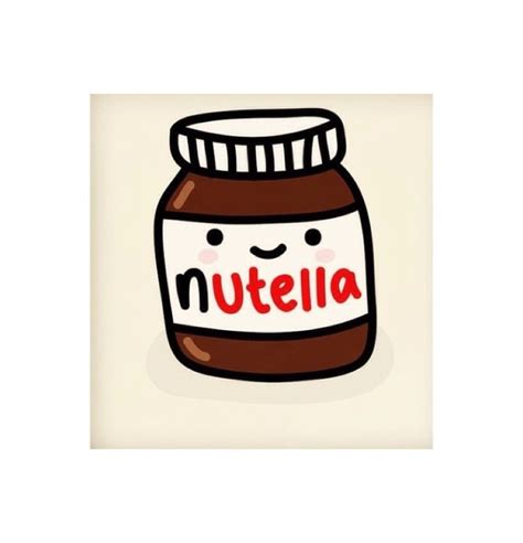 Nutella Wallpaper Kawaii Doodles Cute Food Drawings Nutella