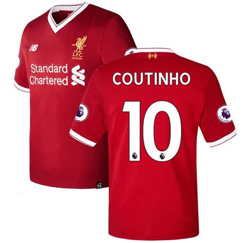 Liverpool squad numbers available for virgil van dijk. New Balance Liverpool Home 2017-18 Authentic Jersey ...