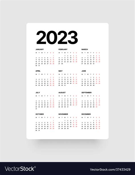 2023 Calendar With Week Numbers Us And Iso Week Numbers Calendar 2023