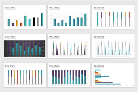 Data Charts Powerpoint Presentation Template Nulivo Market