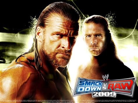 Triple H And Shawn Michaels Digital Wallpaper Wwe Triple H Smack