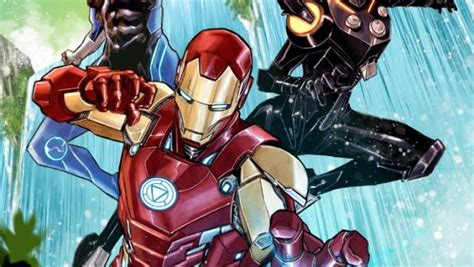 Marvel Heroes Team Up With Fortnite Characters On Covers