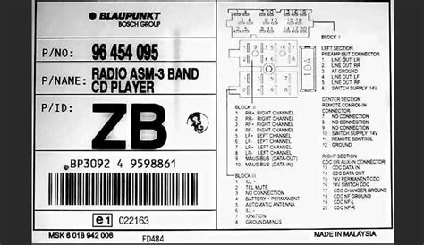 Complete Guide To Blaupunkt Cd30 Wiring Diagram