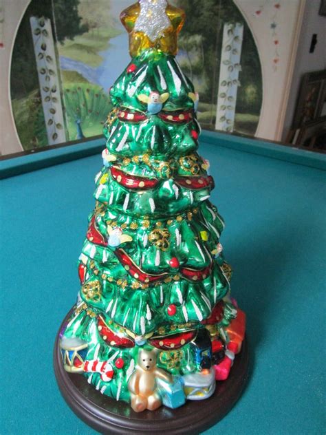 Maybe you would like to learn more about one of these? THOMAS PACCONI LARGE 16 1/2 " CHRISTMAS TREE GLASS BLOWN ...