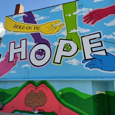 Hope Mural Project Downtown Spartanburg Sc Chapman Cultural Center