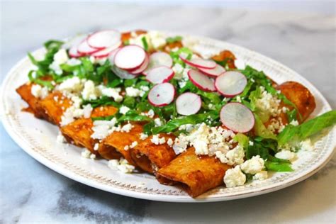 Enchiladas Rojas Mexicanas Recetas De México