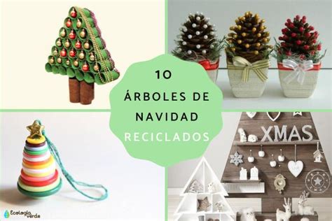 Rboles De Navidad Reciclados Ideas Y Fotos