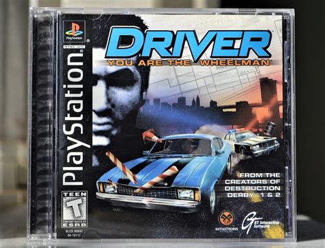Driver Original Disc / Game for PSX / PS1 NTSC Region Great Condition // Complete With Case and