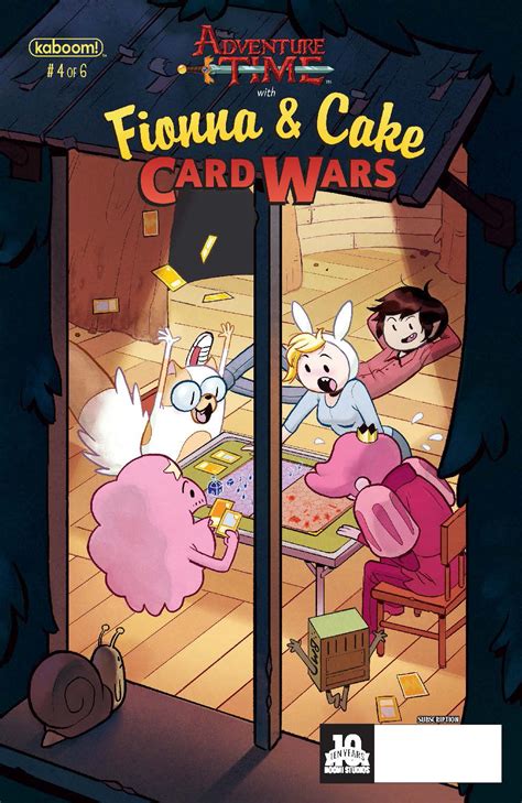 Aug151261 Adventure Time Fionna And Cake Card Wars 4 Of 6 Sub