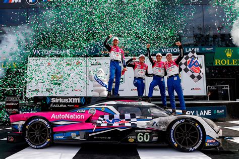 Acura Arx 06 Scores One Two On Its First Outing At Rolex 24 At Daytona