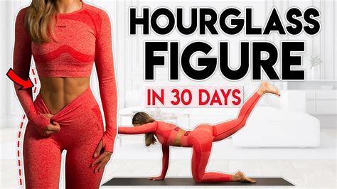 Hourglass Figure In Days Full Body Min Home Workout Youtube