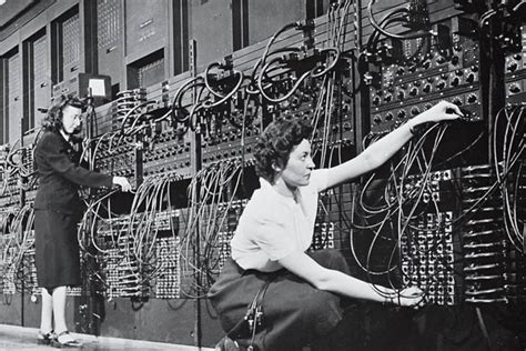 This is the present and the future of the computer world. 70 years ago, six Philly women became the world's first ...